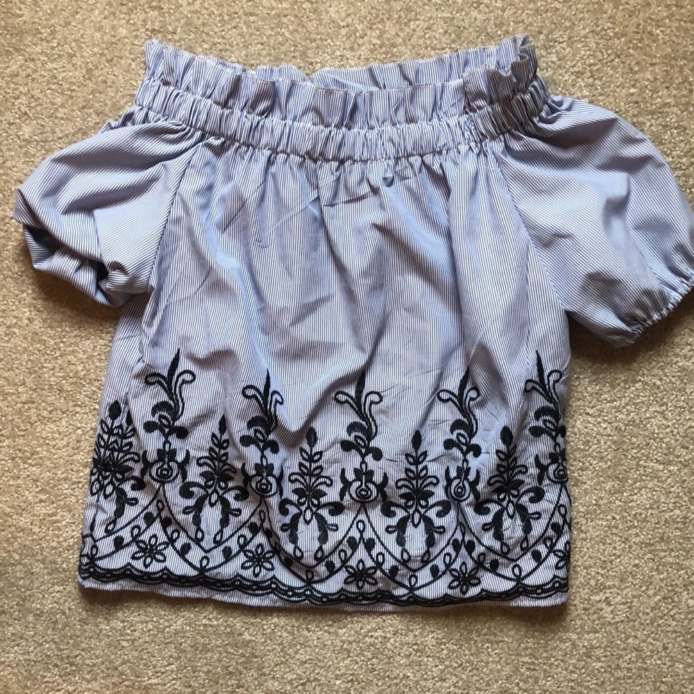 Off shoulder blouse